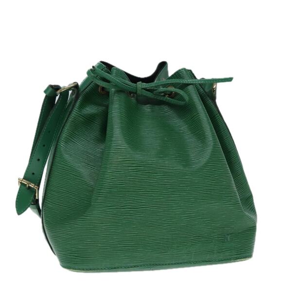 LOUIS VUITTON Epi Petit Noe Shoulder Bag Green M44102 - Picture 1 of 16